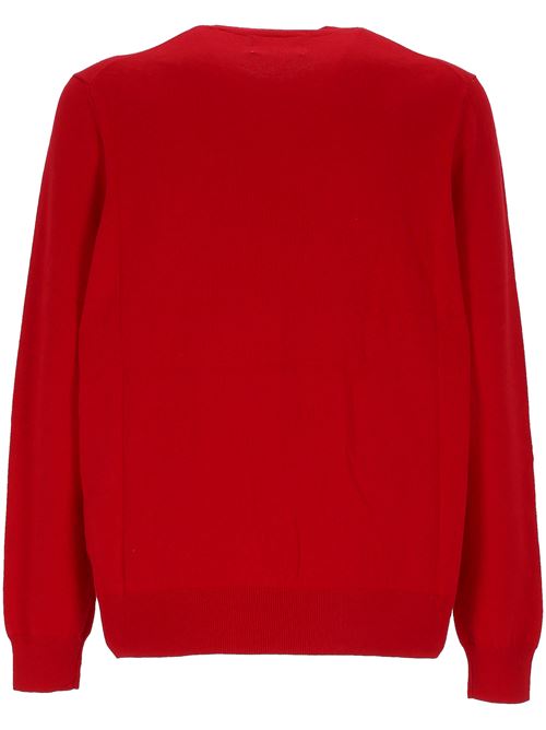 Maglia girocollo rosso papavero MARANT | PU0051HAA1L04H11PR