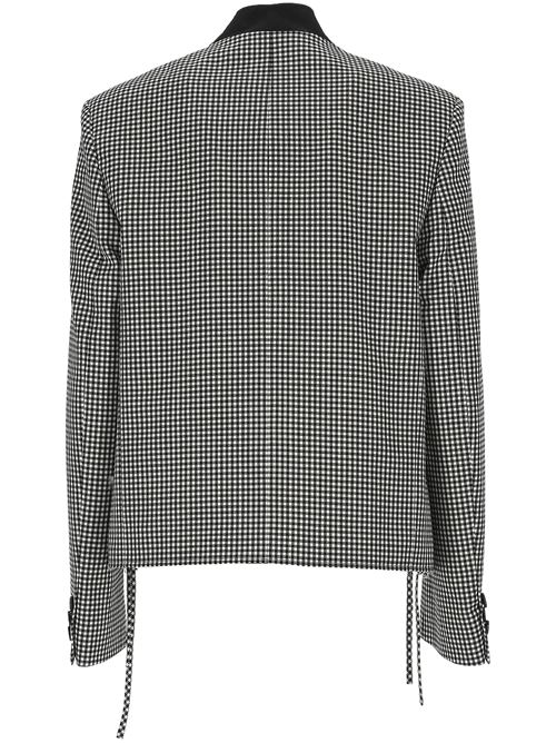 Giacca check grigia MARNI | GIMA0283QSUTP787CHN99