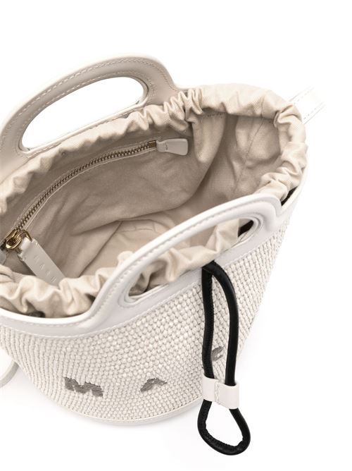 White leather raffia bag MARNI | SCMP0056Q1P386000W12