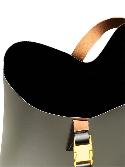 Tribeca Shopping Bag bianca e nera MARNI | SHMQ0037A2P7948ZO824