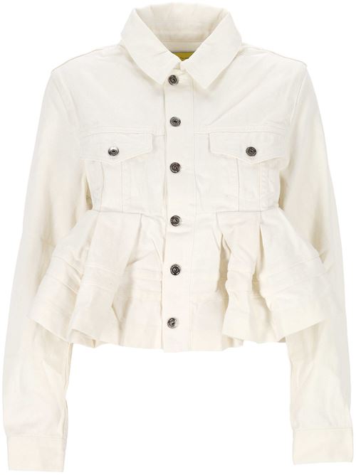 Giacca in denim bianco MARQUESALMEIDA | SS25JK0230DRLWHWHITE