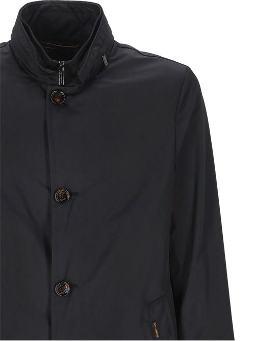 Navy blue front button jacket MOORER | BORROMINIWKU0498