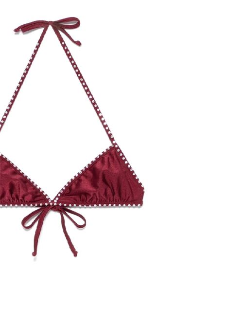 Wine red rear beachwear OSEREE | GBS250MERLOT