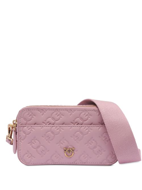 Shoulder bag with embossed logo PINKO | 104292A1YBN46Q