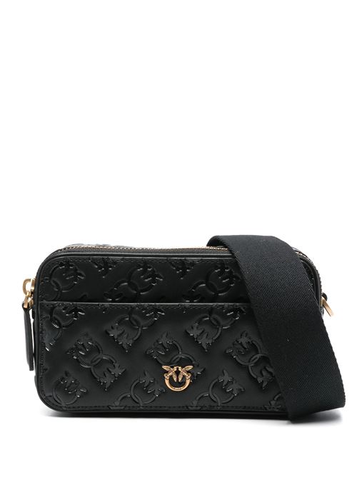 Shoulder bag with embossed logo PINKO | 104292A1YBZ99Q