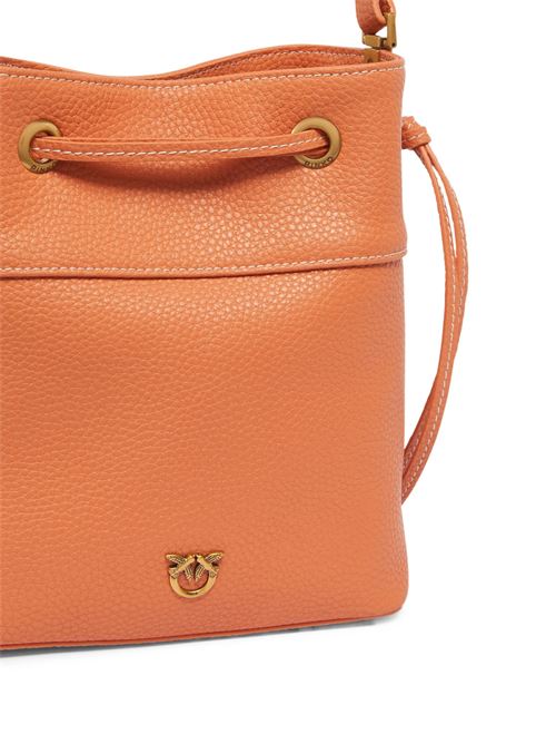 Borsa a secchiello con logo PINKO | 104303A29QA57Q