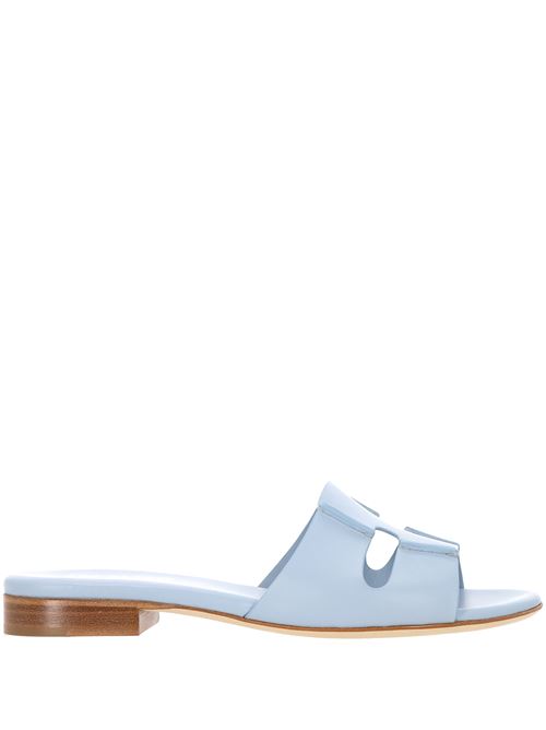 Sandali slides in pelle RODO | S008290093CIELO