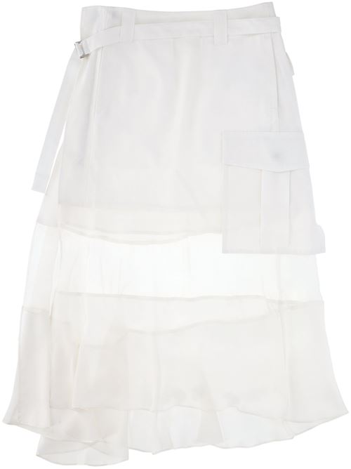 Suiting Mix Skirt SACAI | 25-07641151