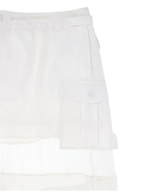 Suiting Mix Skirt SACAI | 25-07641151