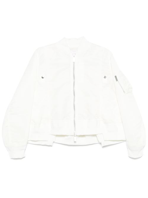 Zip-up bomber jacket SACAI | 25-07673151