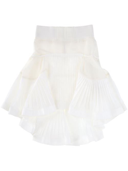 Pleated mini skirt SACAI | 25-07679151