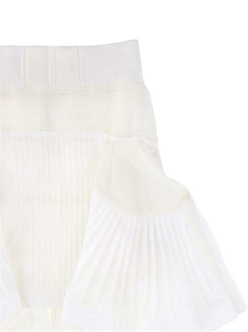 Pleated mini skirt SACAI | 25-07679151