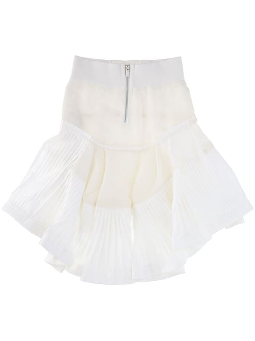 Pleated mini skirt SACAI | 25-07679151