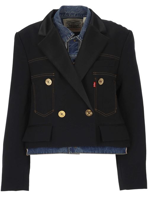 Giacca in twill  Denim  Matelasse x Levi's SACAI X LEVIS | 25-07780001