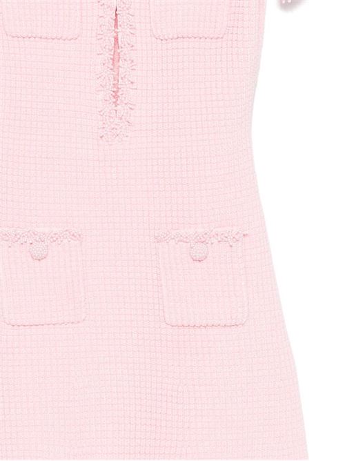 Bubblegum pink dress SELF-PORTRAIT | RS25-087SAPPINK