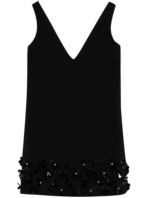 Black sleeveless dress SELF-PORTRAIT | RS25-120SBBLACK