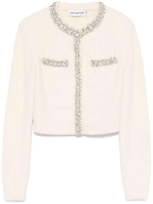 Light beige jacket SELF-PORTRAIT | RS25-130CCCREAM