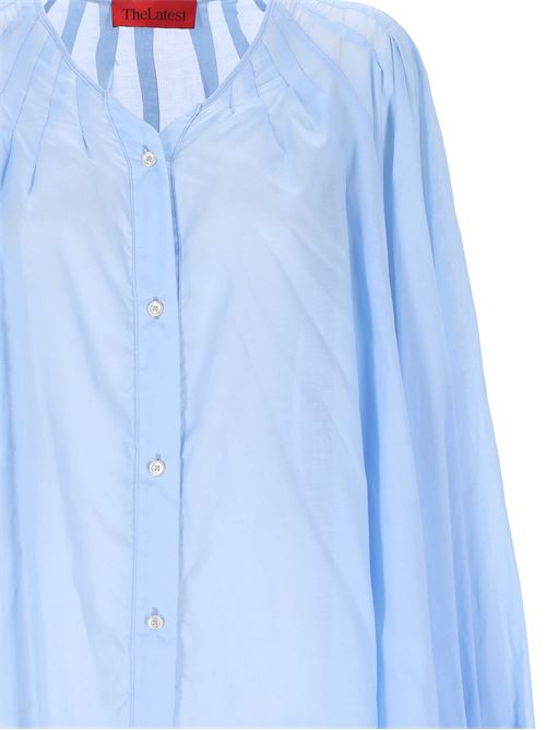 Camicia celeste da donna THELATEST | TLW06003T0172LNTPT0028