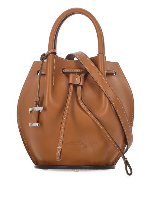 Camel brown handbag TODS | XBWBUZK0100UPPS410