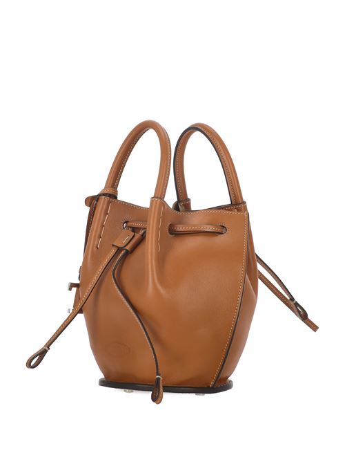 Camel brown handbag TODS | XBWBUZK0100UPPS410