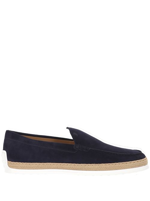 Dark blue signature Gommino loafer TODS | XXM0TV0AJ30OA6U801