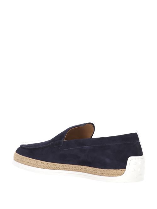 Dark blue signature Gommino loafer TODS | XXM0TV0AJ30OA6U801