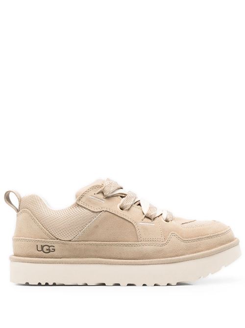 Sneaker bassa in camoscio beige con lacci - M Lo Lowmel UGG | 1169493MDSD