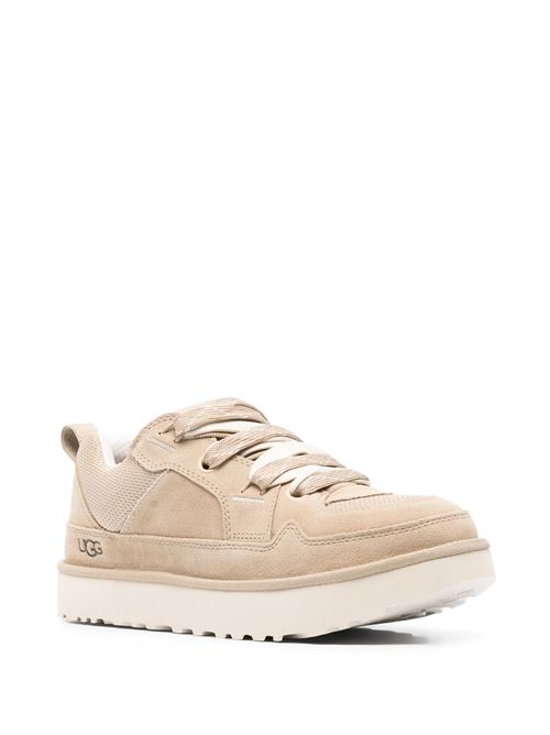 Sneaker bassa in camoscio beige con lacci - M Lo Lowmel UGG | 1169493MDSD