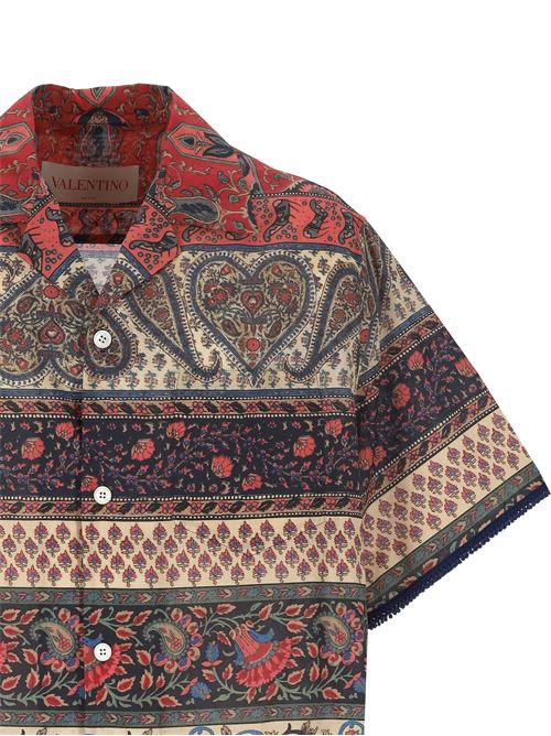 Voyage Imaginaire Print Shirt VALENTINO GARAVANI | 6V0AA111AUWM12