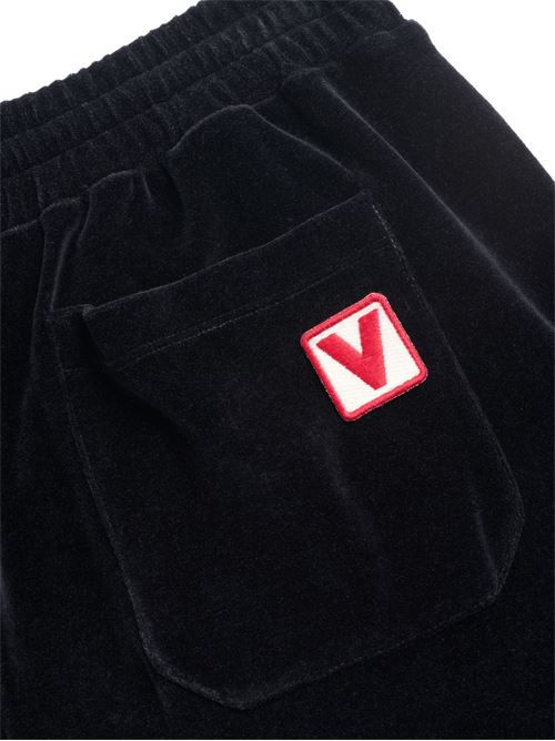 CHENILLE JOGGERS WITH PATCHES VALENTINO GARAVANI | 6V3MD05AARD0NO