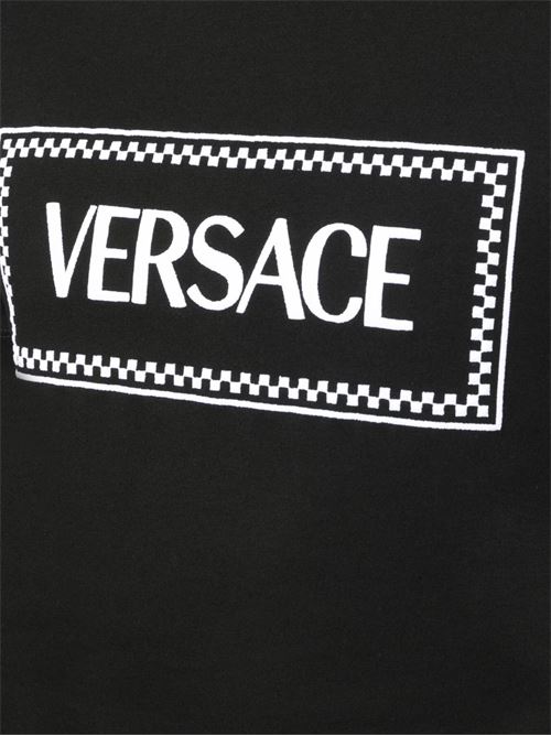 T-shirt con logo ricamato anni '90 VERSACE | 10116941A085841B000