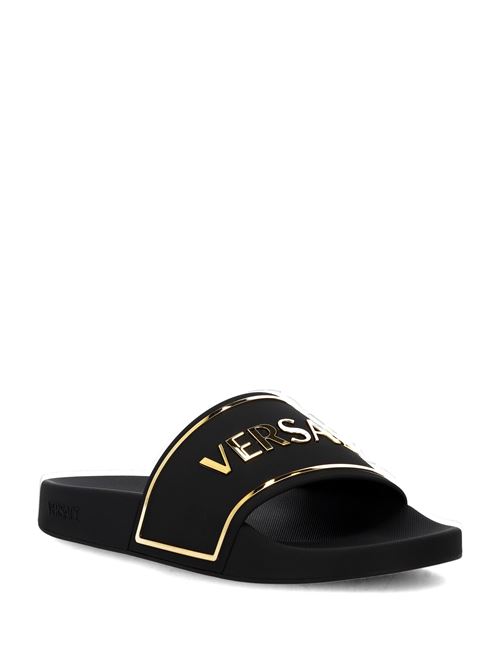 Slippers with logo VERSACE | 10184961A131762B130