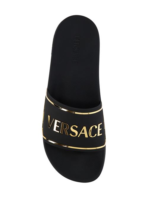 Slippers with logo VERSACE | 10184961A131762B130